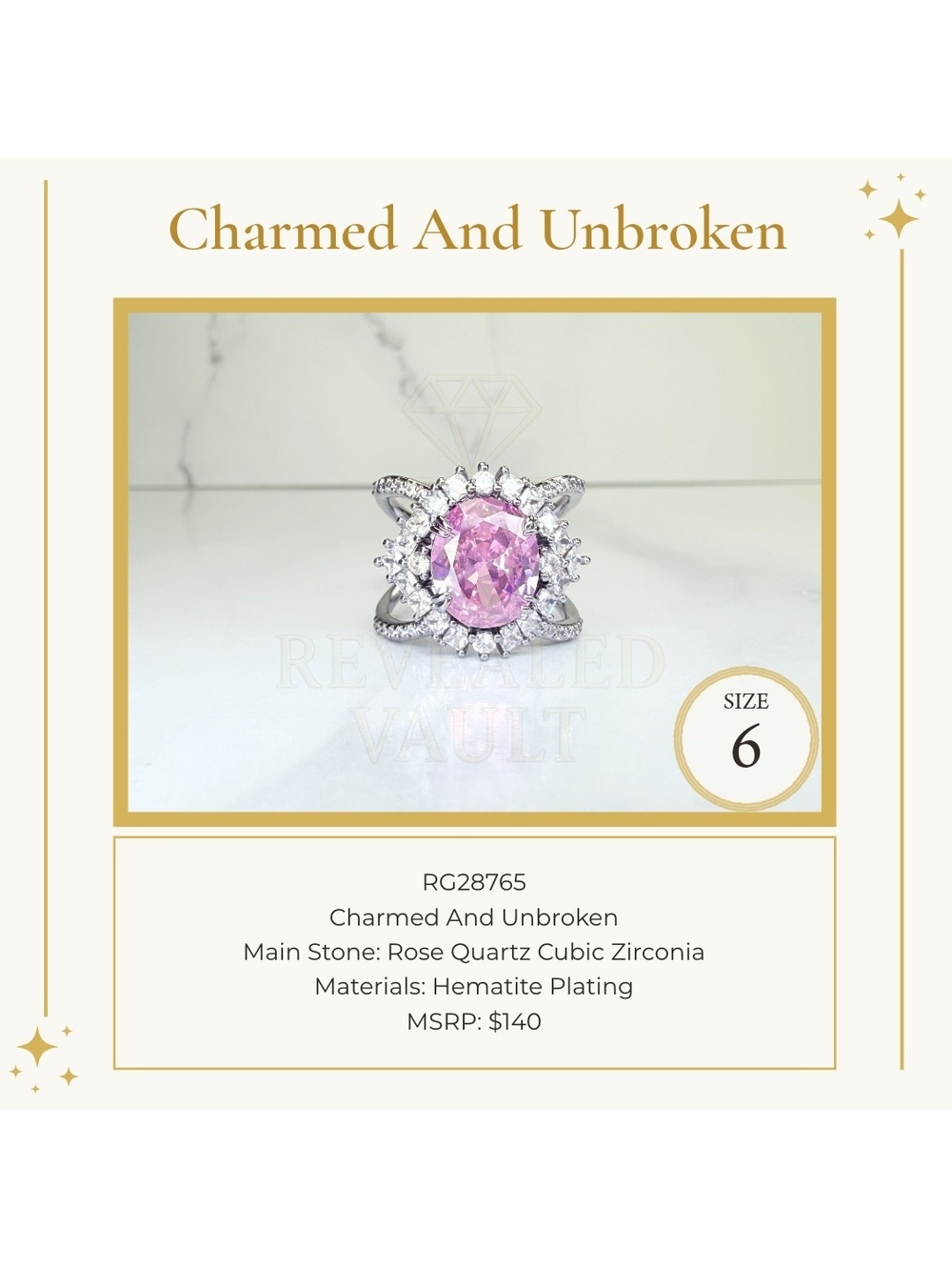 Charmed And Unbroken - Size 6 - OG